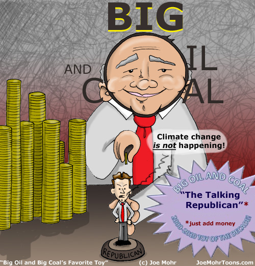 Big Oil and Big Coal’s Favorite Toy (cartoon)