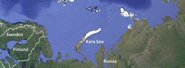 Location of Russia's Kara Sea (ktwop.files.wordpress.com)