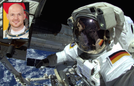 International Space Station astronaut Alex Gerst, who made the 2014 video (ESA)